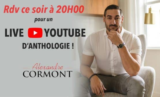 Live youtube d'Alexandre Cormont